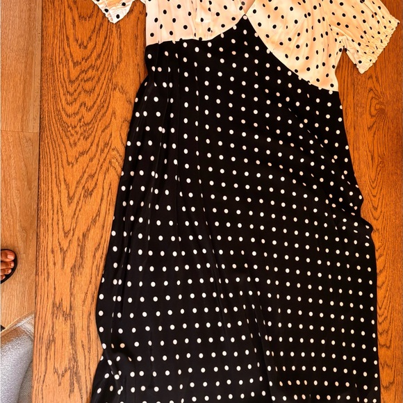 A New Day Black and White Fit and Flare Maxi Skirt - Picture 3 of 3